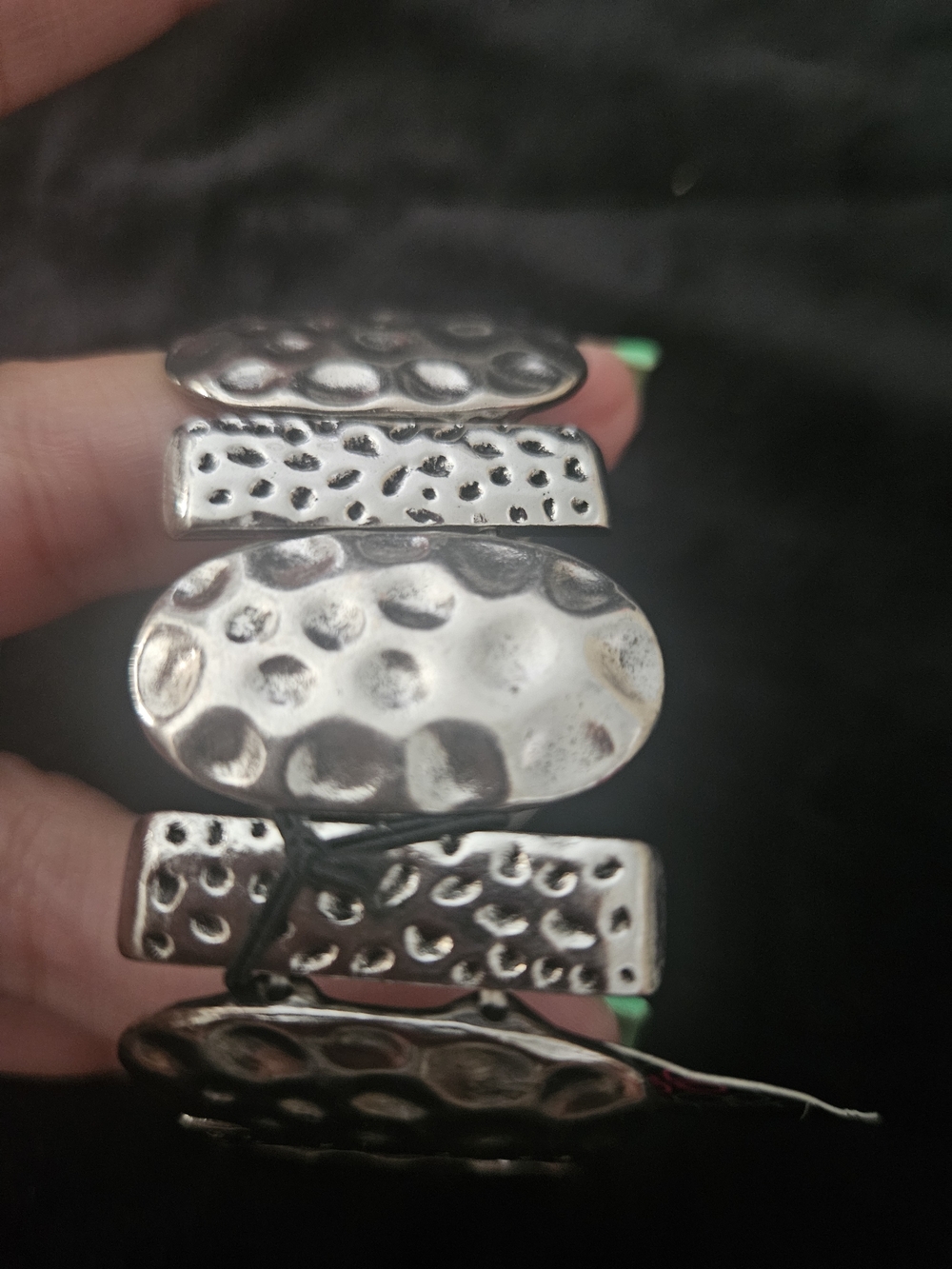 paparazzi Silver-Tone Tubular Link Bracelet